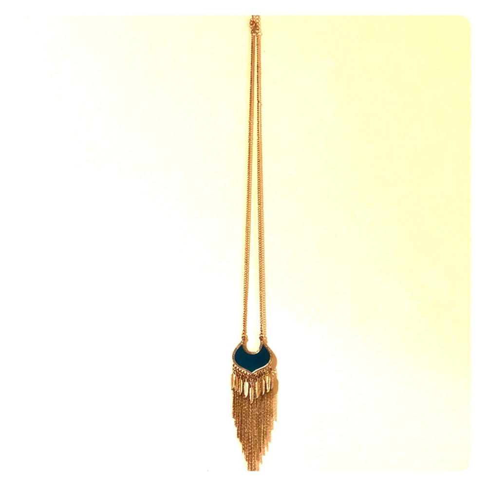 Boho long necklace